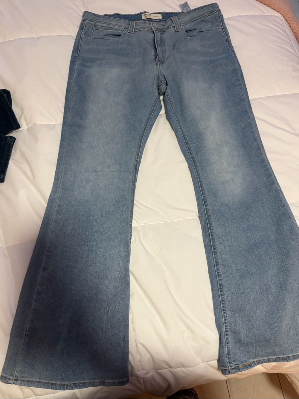 Levi's Light Blue Flared Jeans